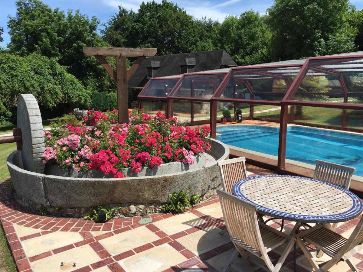 Maison Avec Piscine A Honfleur Villa Genneville Eksteriør billede