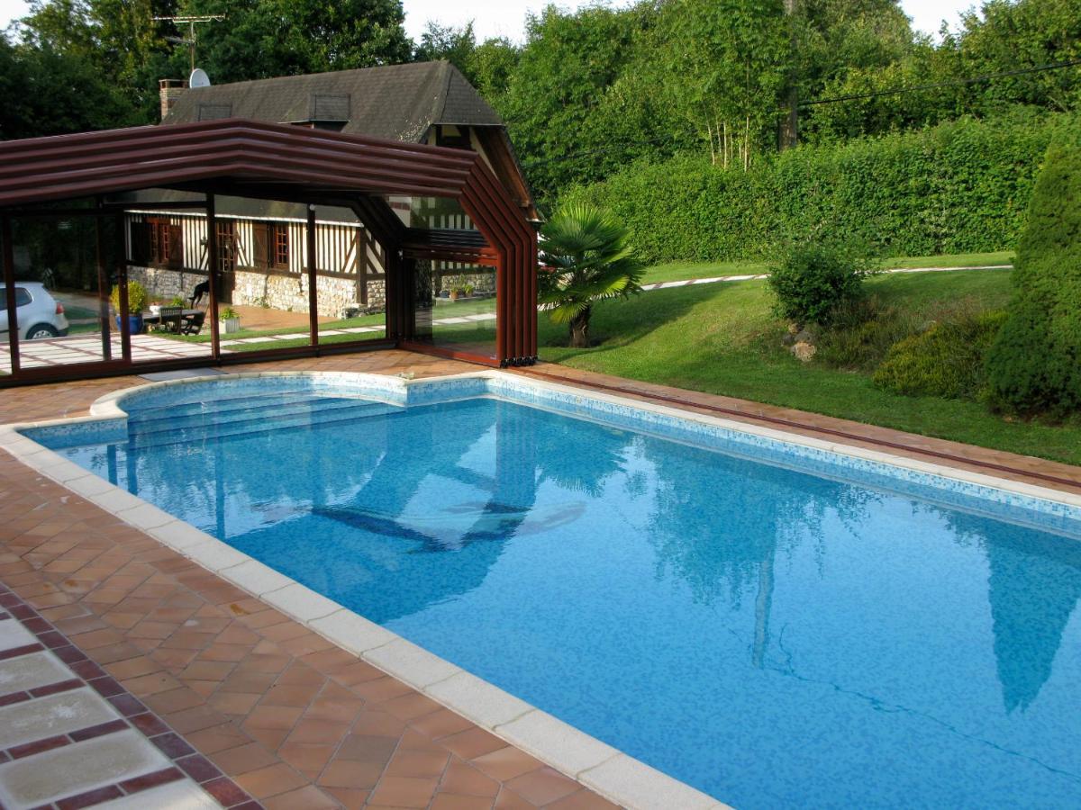 Maison Avec Piscine A Honfleur Villa Genneville Eksteriør billede